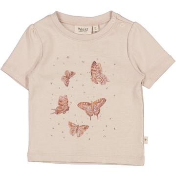 Baby T-Shirt Schmetterlinge pale lilac