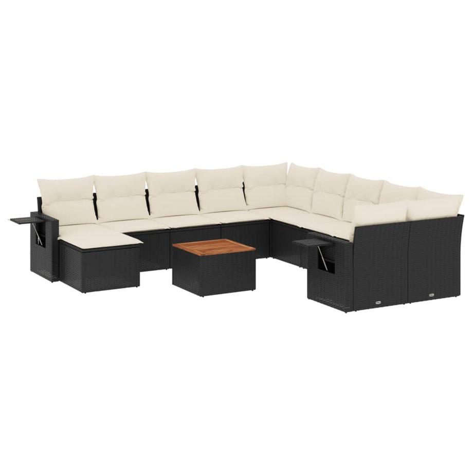 set divano da giardino Polirattan