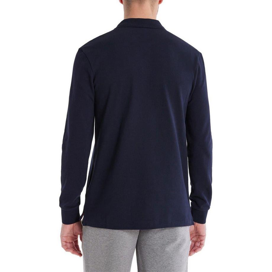 PAUL SMITH Maglietta Polo Manica Lunga Motivo Zebrato  