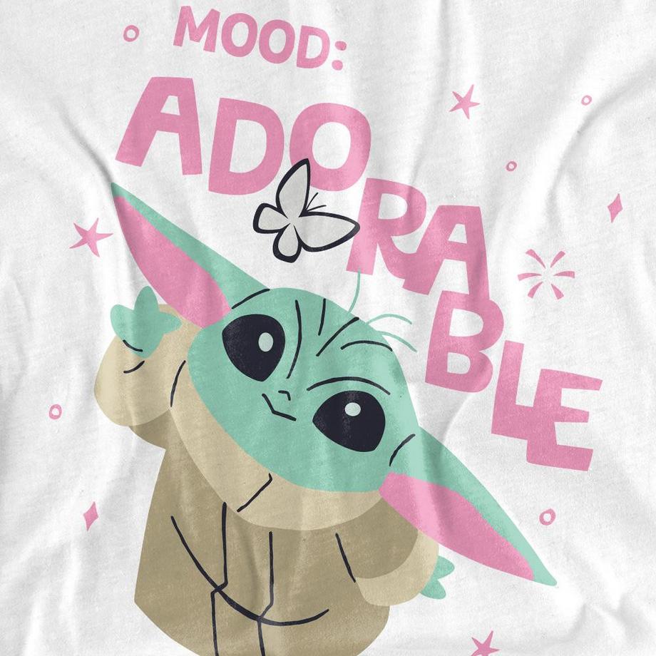 STAR WARS T-Shirt Motif Grogu Mood Adorable  