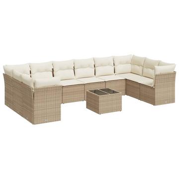 Garten sofagarnitur poly-rattan