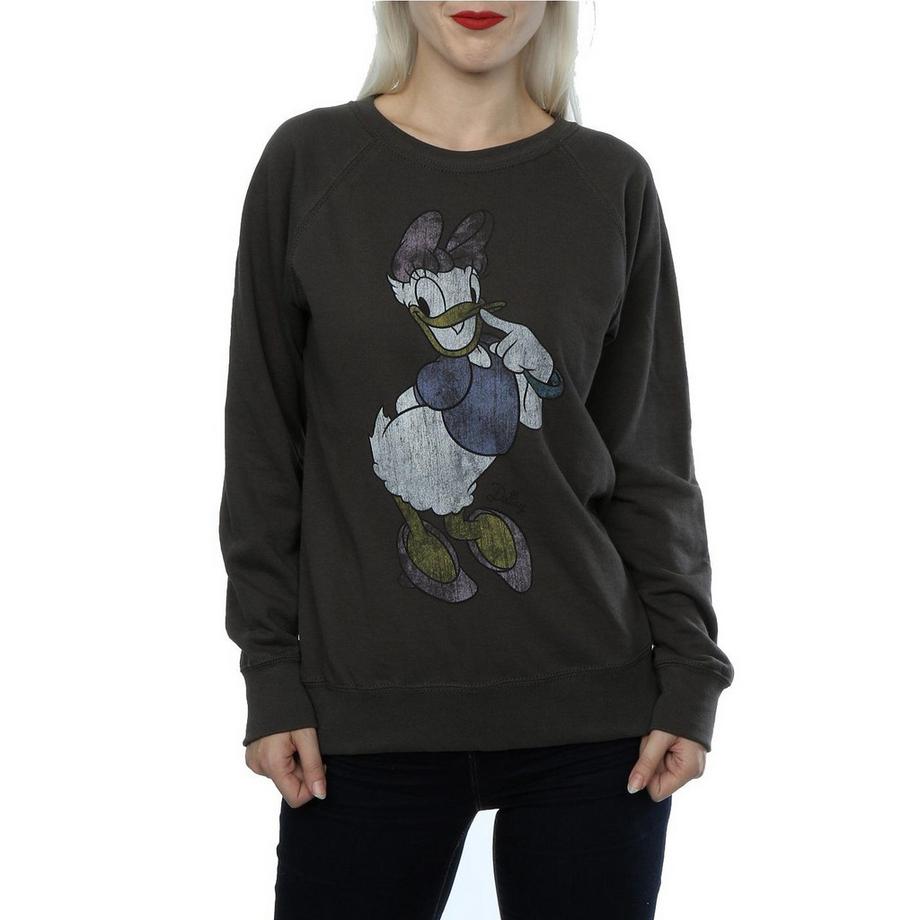 Disney Sweatshirt Classique Imprimé Daisy Duck  