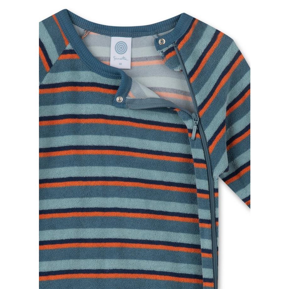 Sanetta  Jungen-Overall Frottee ringel 
