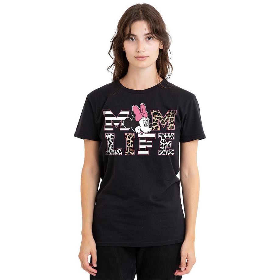 Minnie Mouse Mom Life T-Shirt Stampata  
