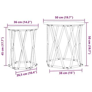 VidaXL Couchtisch holzwerkstoff  