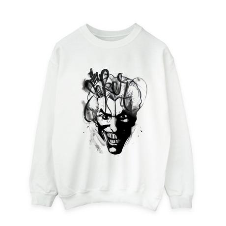 BATMAN Joker Grafik Print Sweatshirt  