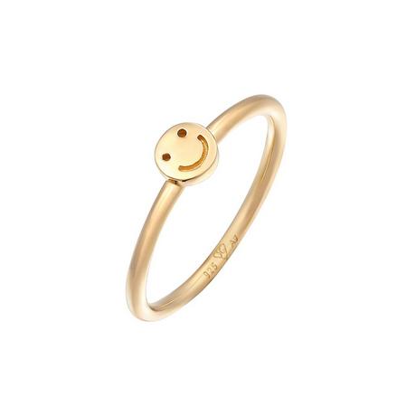 Elli  Ring Mit Smile Pinky Ring 