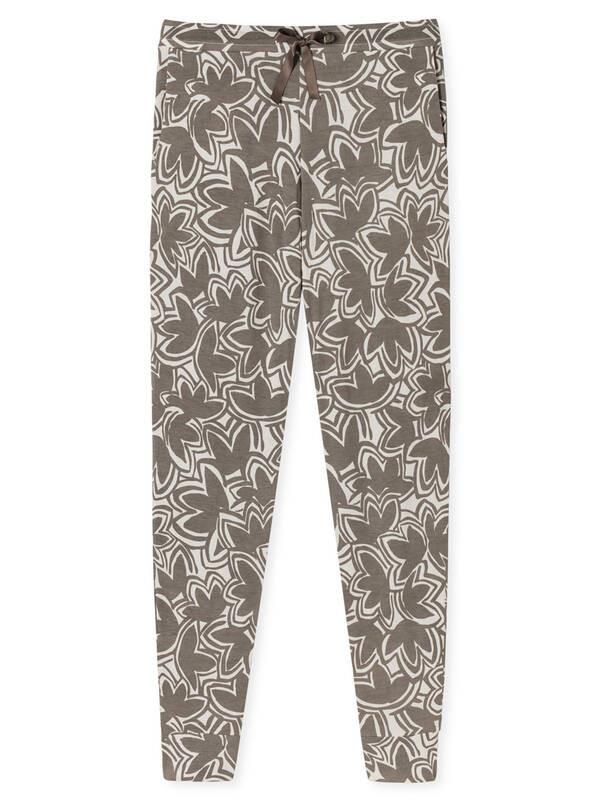 Schiesser Mix & Relax Pantaloni Pigiama Floreali  