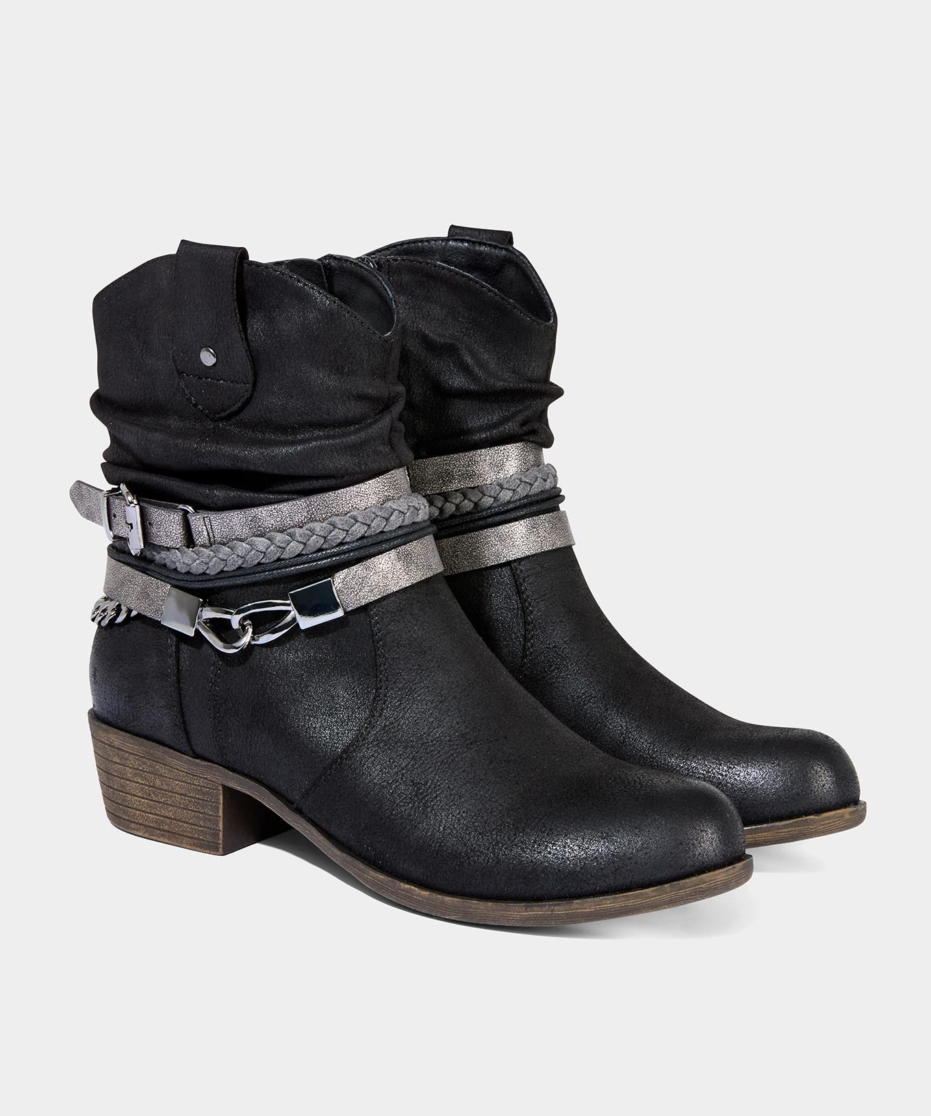 Joe Browns  Bottes ornées de corde peinte 