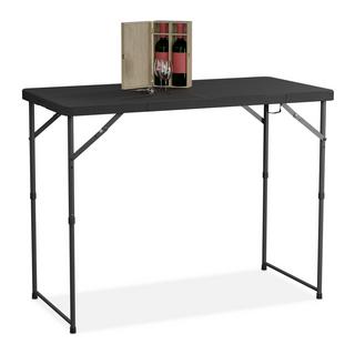 Northix Table de jardin pliante et réglable  