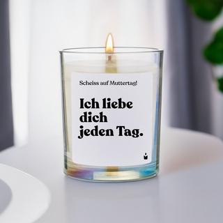 CandleHand Bougie Parfumée Flowery Ich liebe dich jeden Tag.  