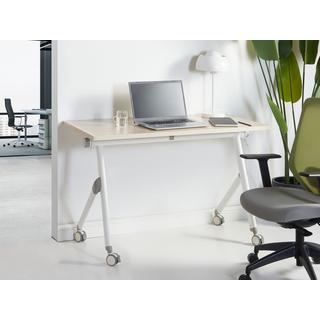 Beliani Bureau pliable en Acier Moderne BENDI  