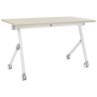 Beliani Bureau pliable en Acier Moderne BENDI  