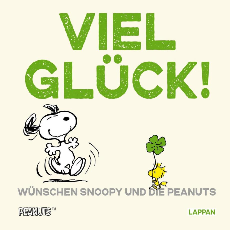 101 Dalmatians  Peanuts Geschenkbuch: Viel Glück wünschen Snoopy und die Peanuts! 