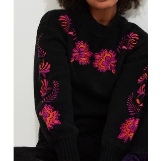 Joe Browns  Pull Manches Oversize Brodé Floral 