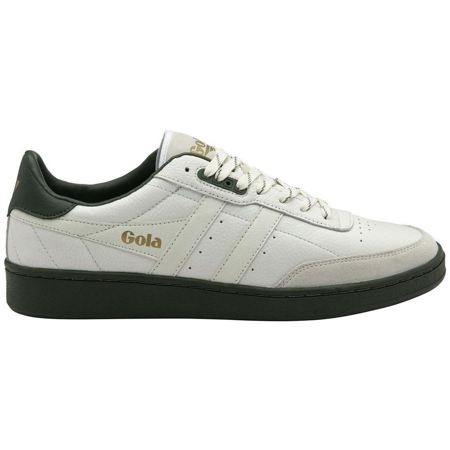 Baskets cuir contact
