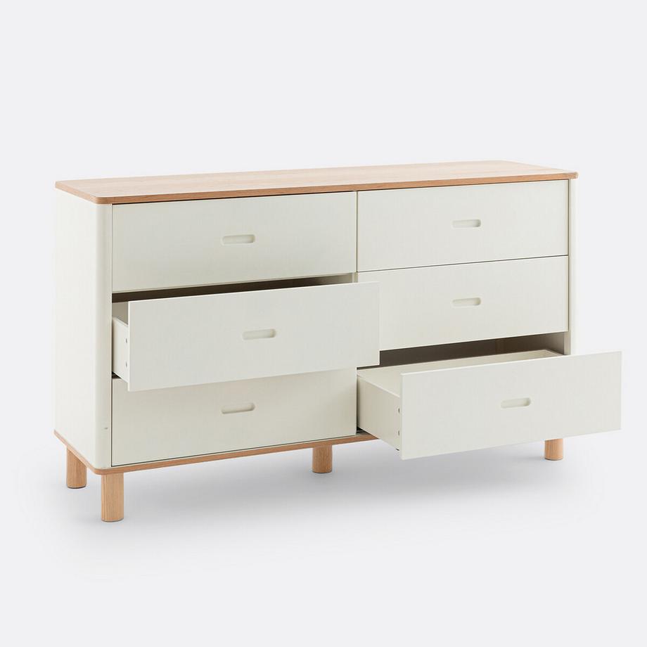 La Redoute Intérieurs Kommode Manoe mit 6 Schubladen  