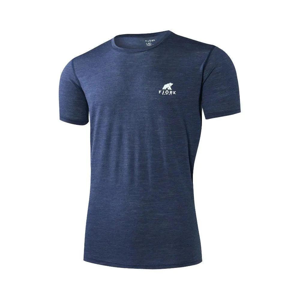 Fjork Merino  Trekking-T-Shirt aus Merinowolle für Männer 