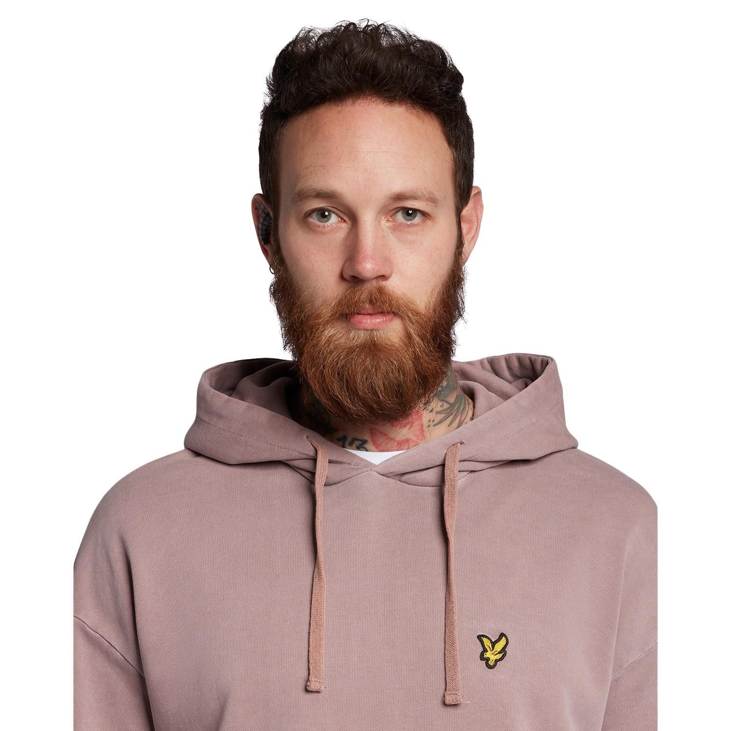 LYLE & SCOTT  felpa lyle & cott con cappuccio ozone wah 