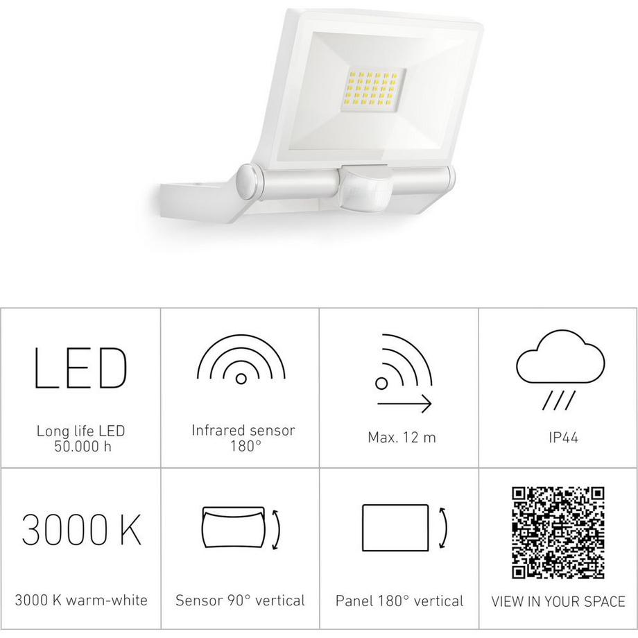 Steinel Lampe d'extérieur à capteur aluminium  