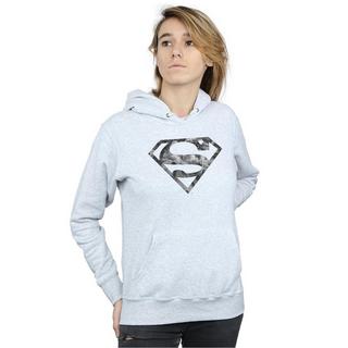 DC COMICS Superman Camo Logo Kapuzenpullover  