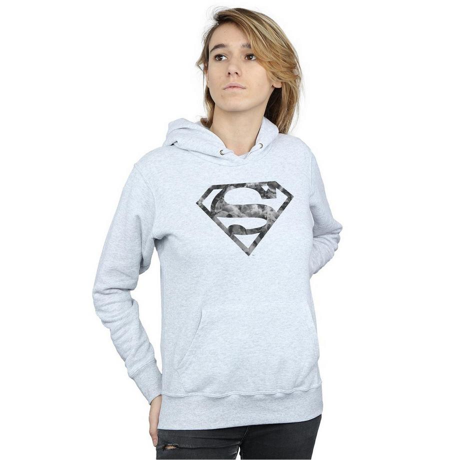DC COMICS Superman Camo Logo Sweat à capuche  