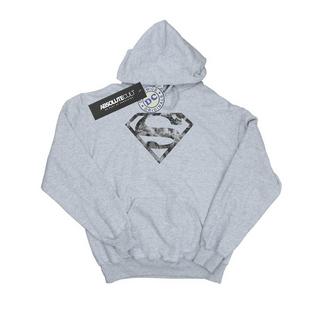 DC COMICS Superman Camo Logo Kapuzenpullover  