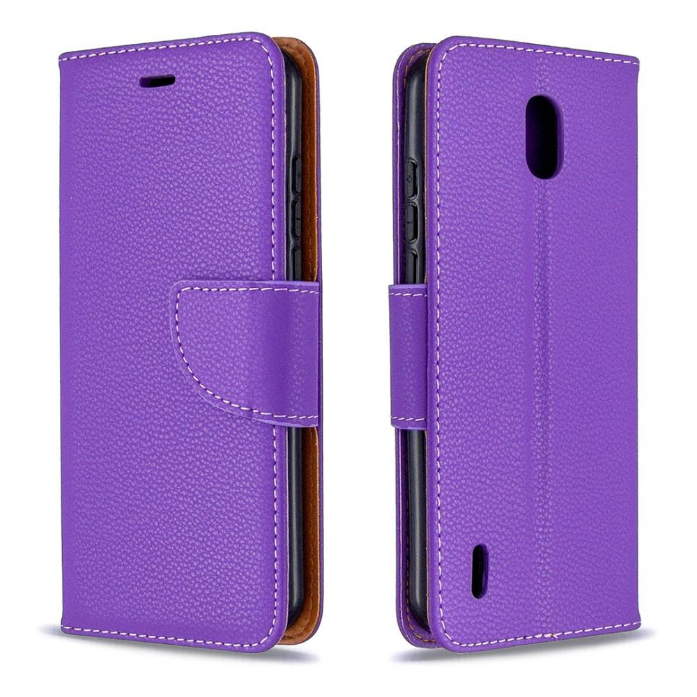 Cover-Discount  Nokia 1.3 - Leder Etui Hülle 