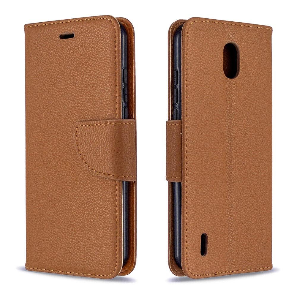 Cover-Discount  Nokia 1.3 - Leder Etui Hülle 