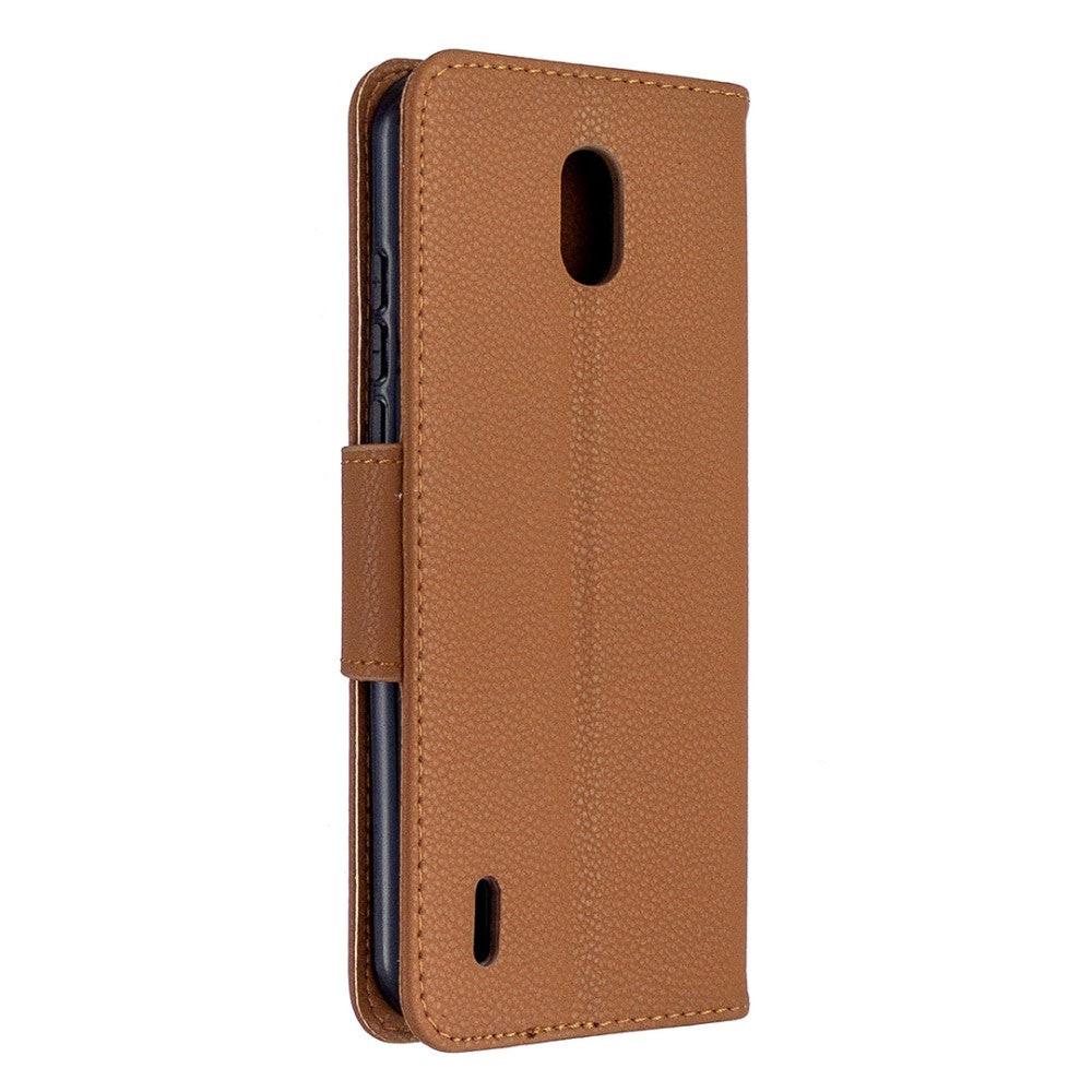 Cover-Discount  Nokia 1.3 - Leder Etui Hülle 