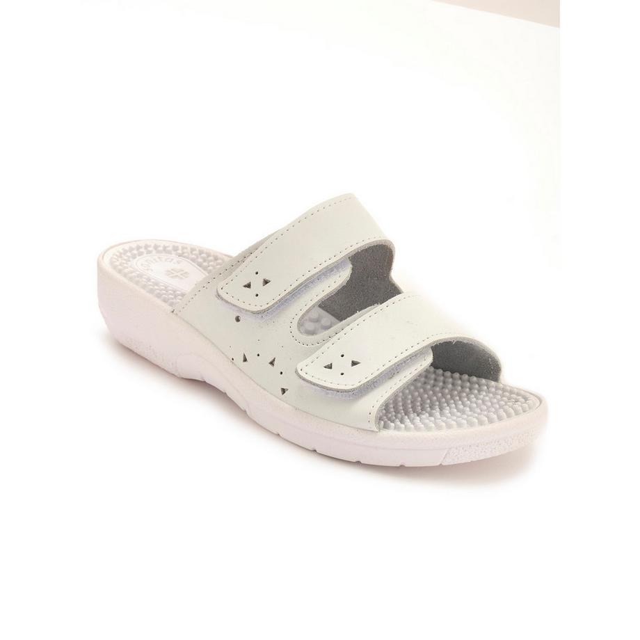 Pédiconfort Mules con Apertura Totale e Velcro  