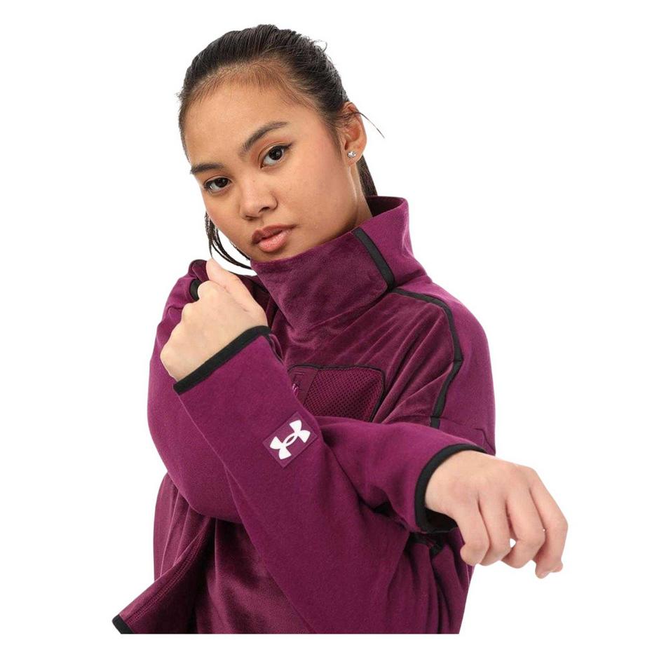 UNDER ARMOUR Fleeceoberteil, Velours  