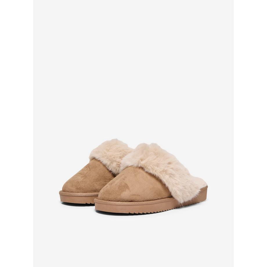 ONLY Cath Teddy Damen Hausschuhe  