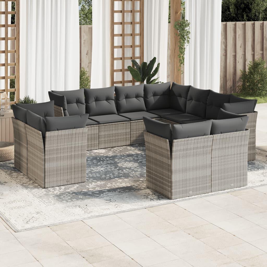 VidaXL Garten sofagarnitur poly-rattan  