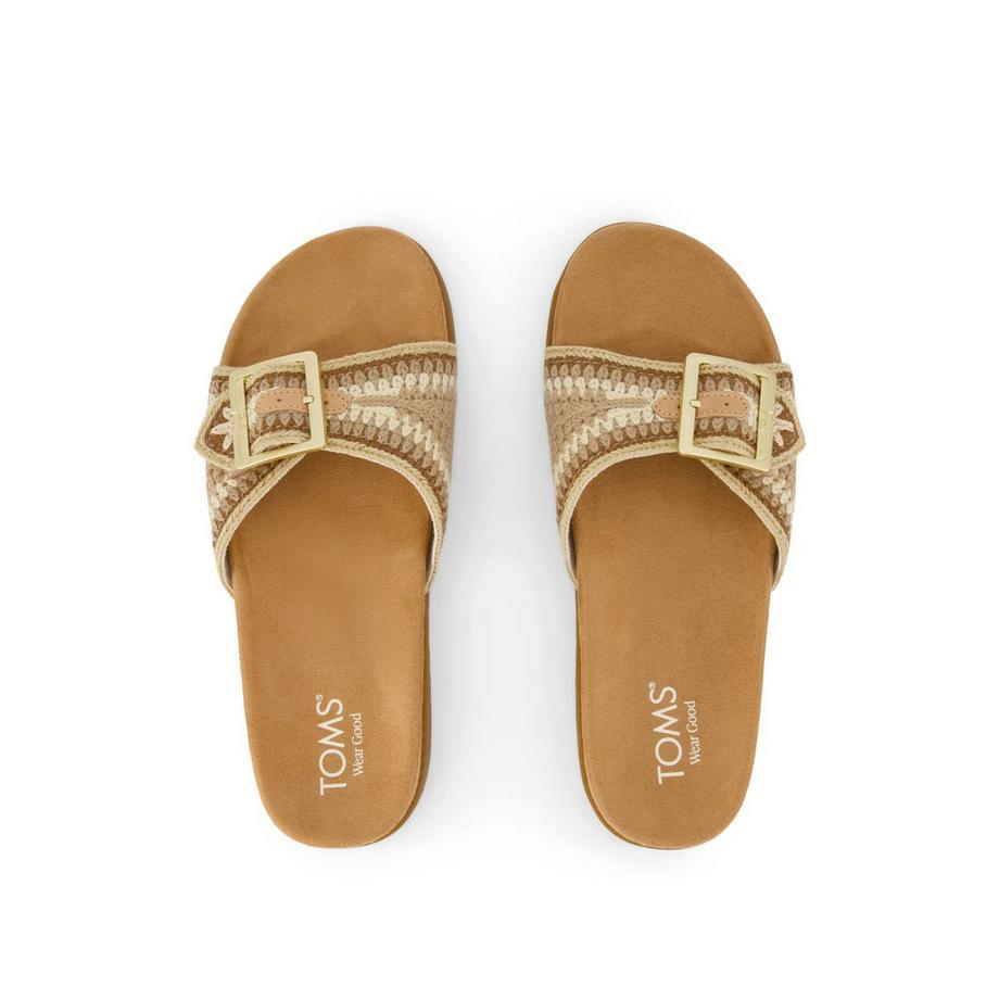 TOMS Sandali Slide in Crochet  