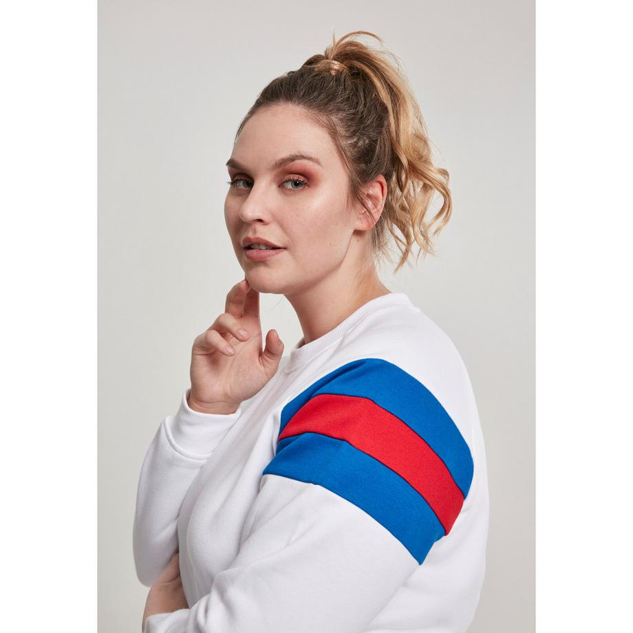 URBAN CLASSICS Leeve Stripe Crew T-Shirt  