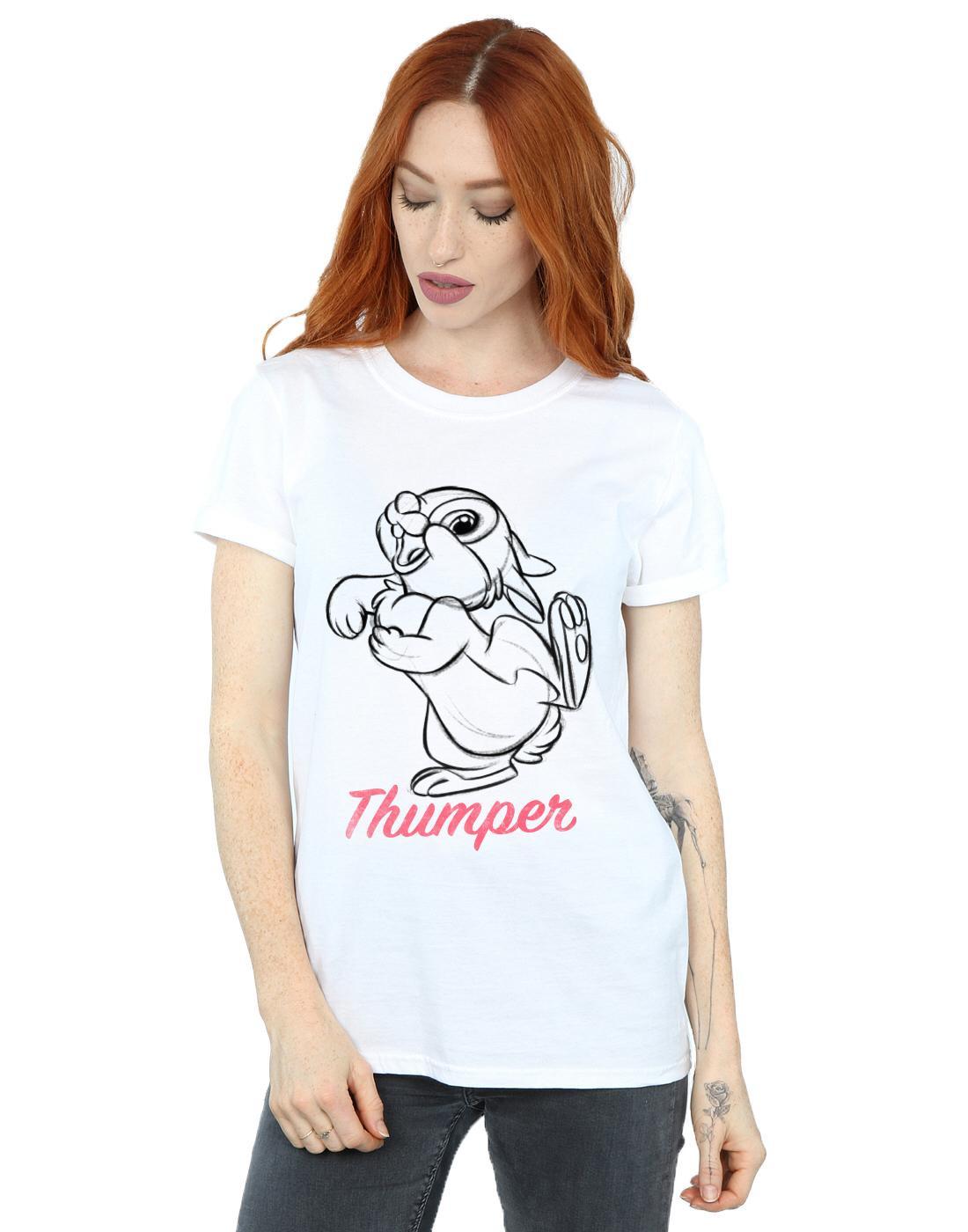 Disney  Bambi Thumper Line Drawing TShirt 