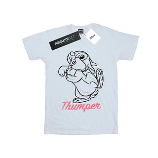 Disney  Tshirt BAMBI THUMPER LINE DRAWING 