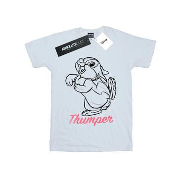 Tshirt BAMBI THUMPER LINE DRAWING