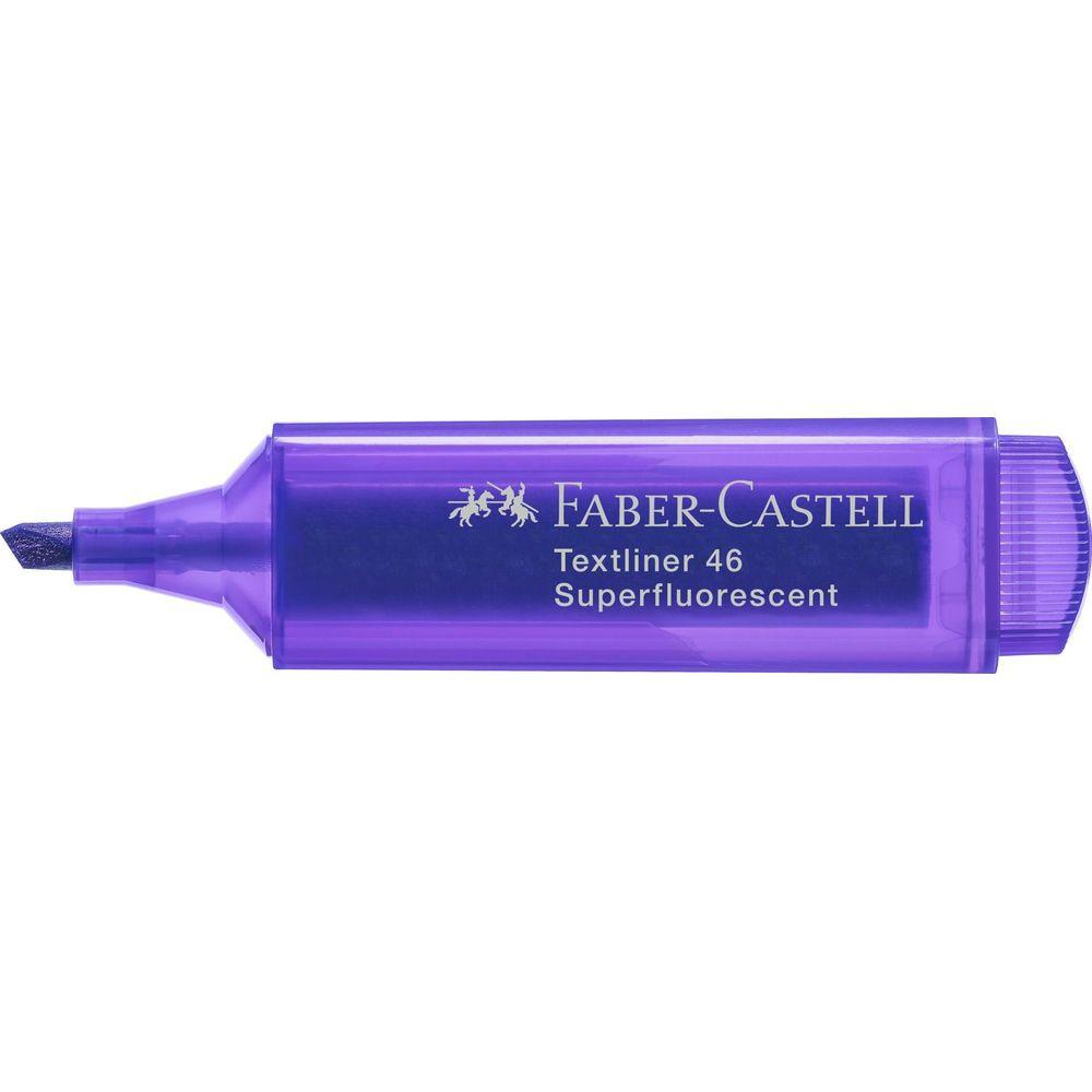 Faber-Castell  Faber-Castell TEXTLINER 1546 evidenziatore 1 pz Punta sottile/smussata Viola 