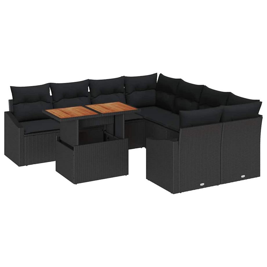Set Divano da Giardino Polyrattan