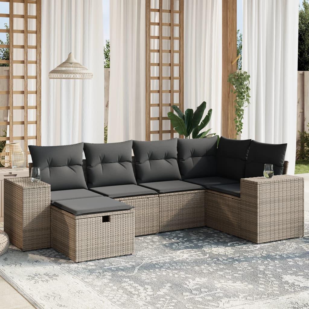 VidaXL Garten sofagarnitur poly-rattan  