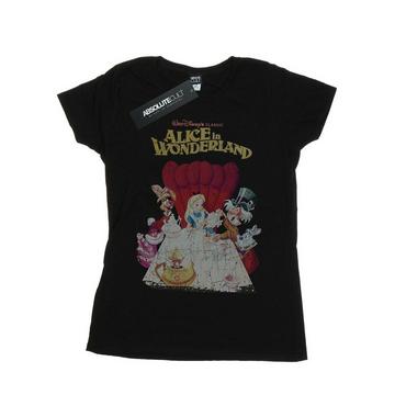 Alice In Wonderland Retro Poster TShirt