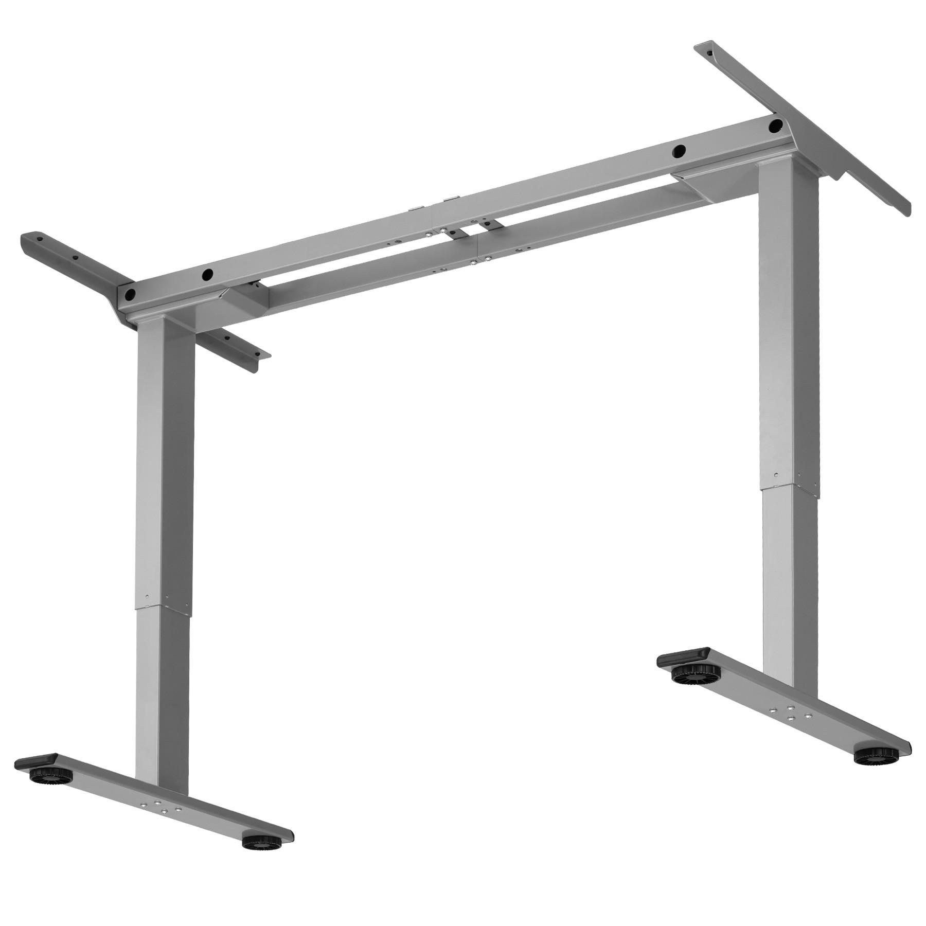 Tectake Tischgestell Melville höhenverstellbar 110-168x60x70-119cm  