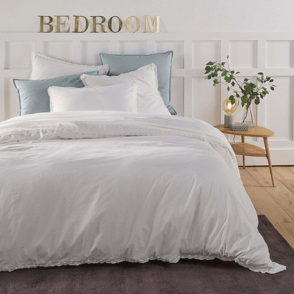 La Redoute Intérieurs Alhambra Vorgewaschener Baumwoll Kopfkissenbezug  