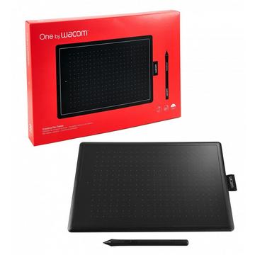 One by Medium tavoletta grafica Nero 2540 lpi (linee per pollice) 216 x 135 mm USB