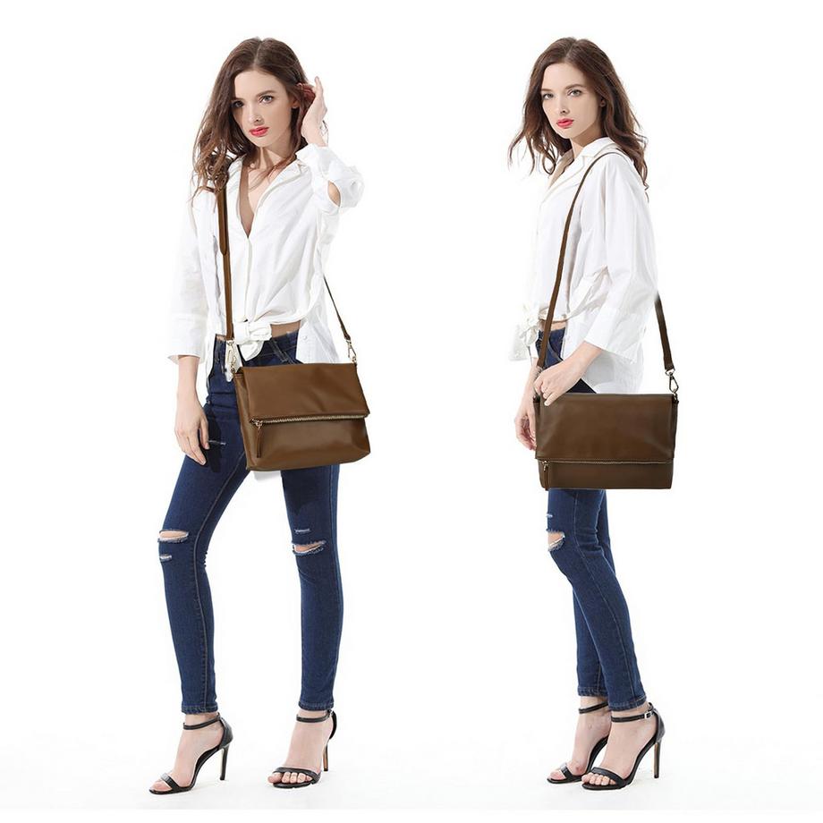 Only-bags.store Borsa a Tracolla Piccola in Pelle PU  