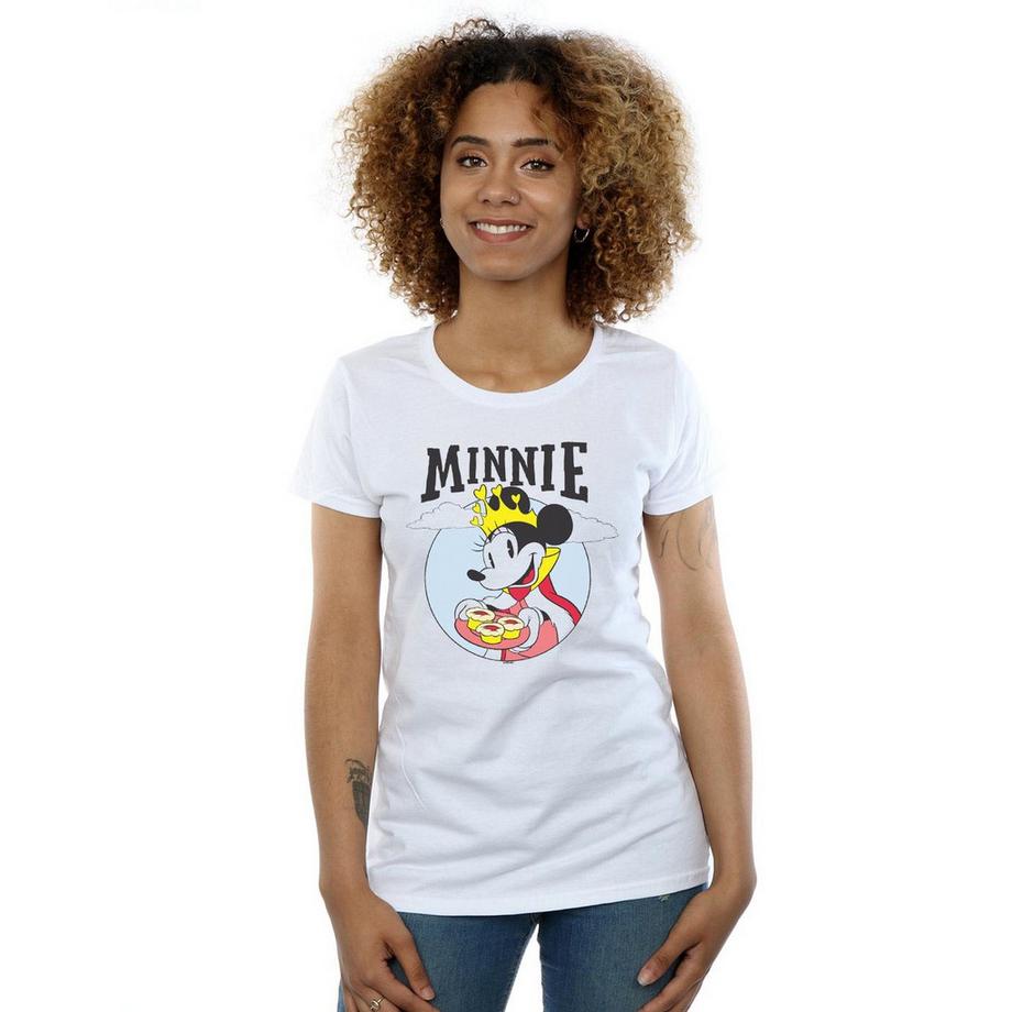 Disney Minnie Mouse Couronne T-Shirt Manches Courtes  