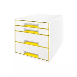 LEITZ Schubladenbox WOW Cube A4, 4 Schubladen