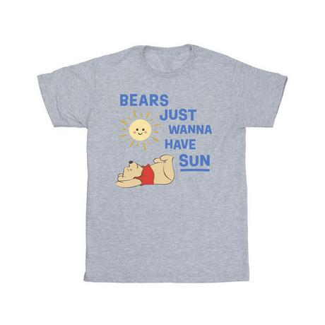 Disney  Winnie The Pooh Bears Just Wanna Have Sun TShirt 